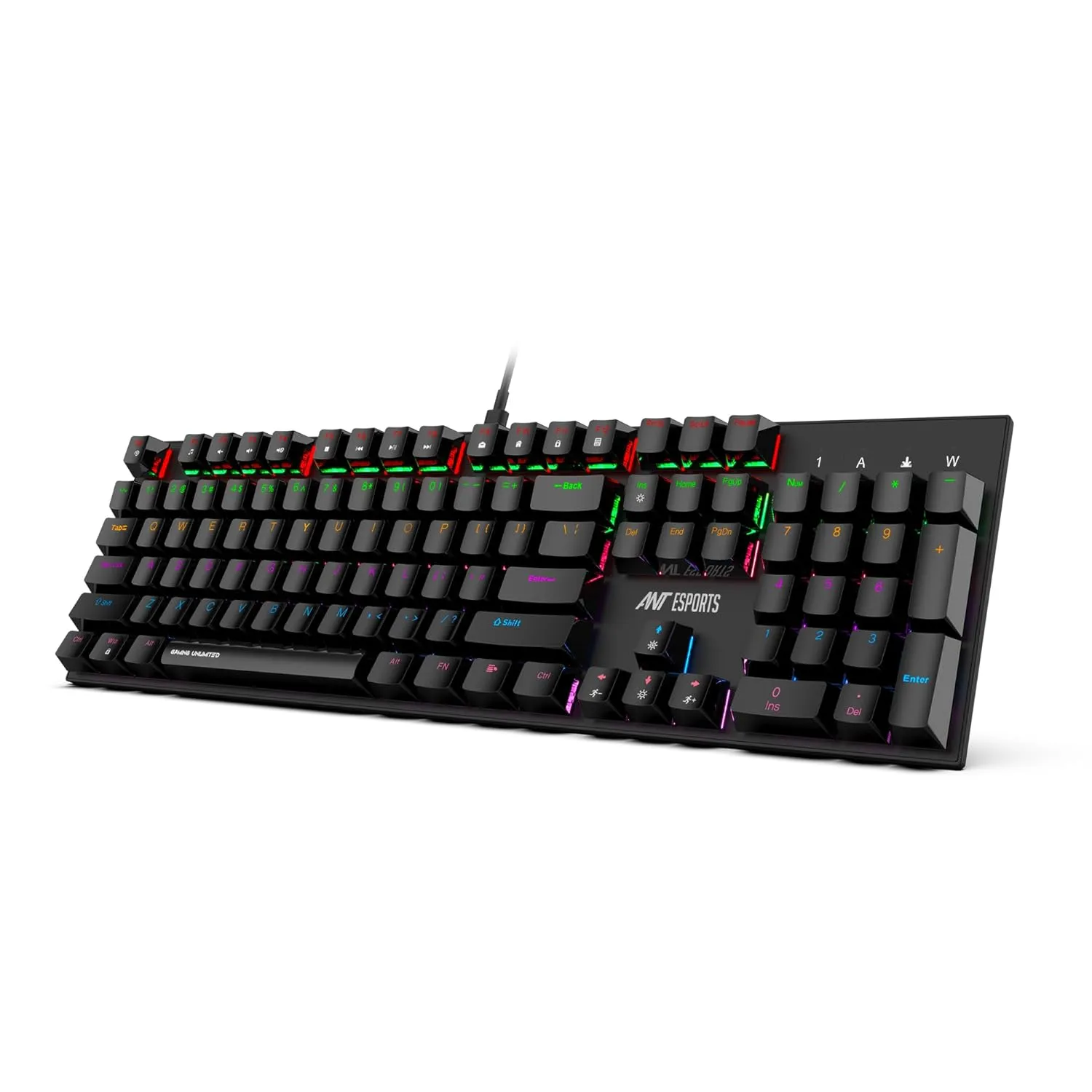 Ant Esports USB Gaming Keyboard Mechanical MK3200 V2 RGB view 2